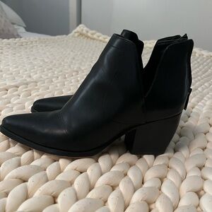 Black Vince Camuto Ankle Boots